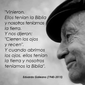 galeano 12 octbre