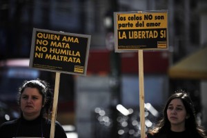 Femicidios pancartas
